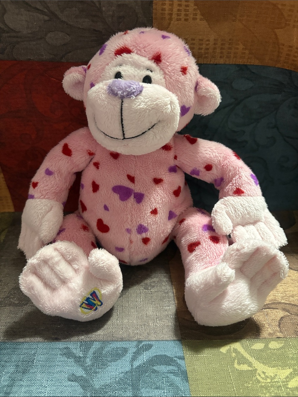 🛍️5/$20🛍️Ganz Webkinz “Love Monkey”